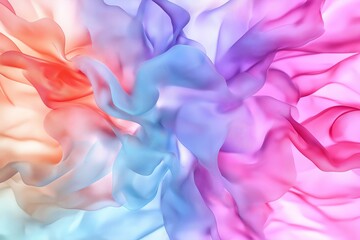 Obraz premium A dreamy abstract cloudscape in pastel pinks, purples, and blues with a soft blur effect