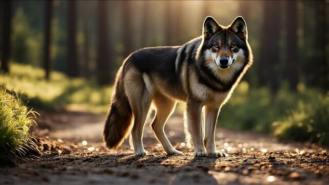 heulende wolfe wolf eye animal wild predator wilderness closeup video portrait pack cry howling cohesion forest eurasian european big majestic national park mammal zoo face dog look game pursuit