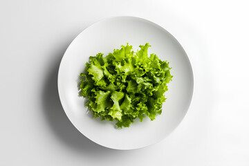 Fototapeta premium green salad on a plate