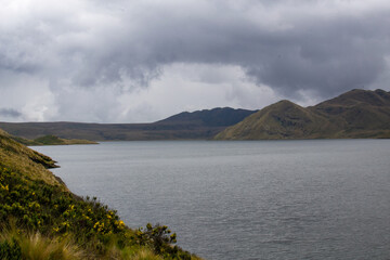 lake in the mountains