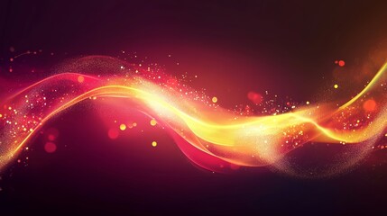 Fototapeta premium Abstract background made of Electric lighting effect