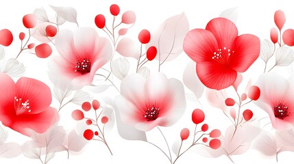 Fototapeta premium A colorful flower with a blue center and pink petals