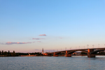 Obraz premium Christuskirsche - Christ church - Kaiserstrasse - Mainz - Rhineland-Palatinate - Germany