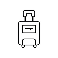 Suitcase vector icon