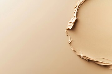 PANTONE 17-1230 Mocha Mousse Minimalistic Texture Background