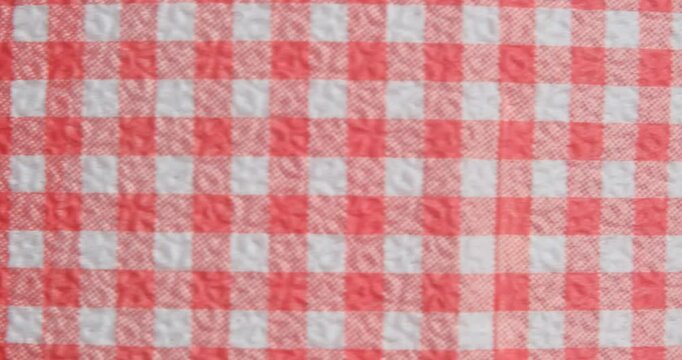 checked table cloth spring background pattern