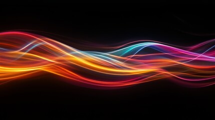 Obraz premium Abstract background made of Electric lighting effect