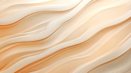 Obraz premium Abstract orange wave texture with smooth gradients and flowing lines, perfect for backgrounds and design projects.