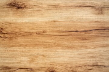 Naklejka premium Light Brown Wood Grain Texture with Visible Knots