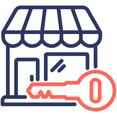 Market Entry Strategy Icon