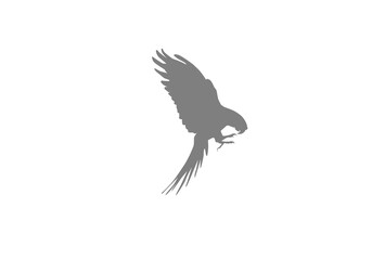 Flying Bird Silhouette png design template logo icon illustration