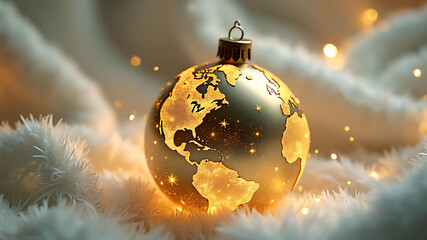 A Sparkling Christmas Ornament