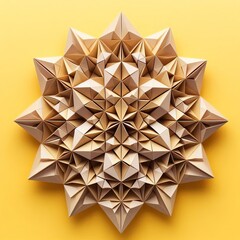 Origami Patterns Geometric patterns inspired by the folds and cr
