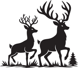 deer vector illustration