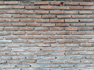 old and brown brick wall