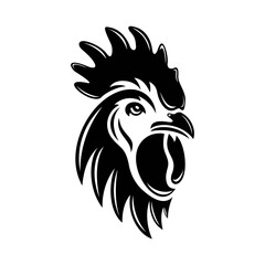 Chickens roosters, Farm Animal,  vector and Graphic illustration.