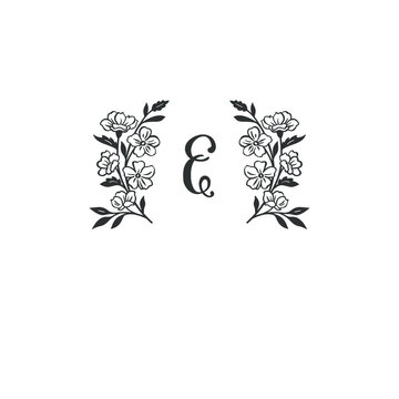 Hand drawn laurels, wreaths and branches.