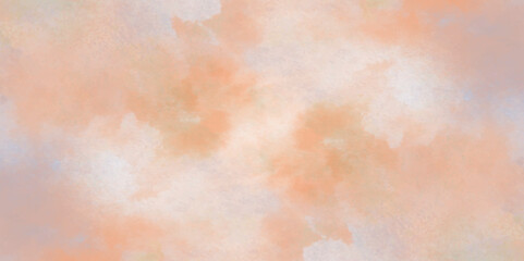 A dreamy watercolor effects in pale pink, light blue, and mint pastel background, soft peach watercolor wash featuring vintage texture, creating a backdrop for a variety of creative projects.
