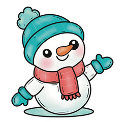 Obraz premium Christmas clipart Mega Pack winter