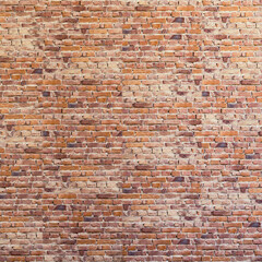 Red brick wall grunge texture wallpaper. Old red brick wall pattern design background 3d render with copy space.