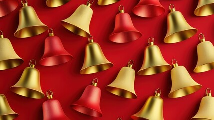 Abstract Christmas Bells Arrangement