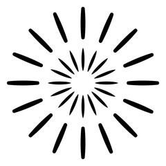 Fototapeta premium bursting rays of light Generative Al 