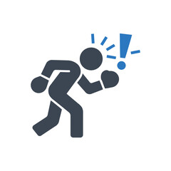 Head Impact Warning Icon