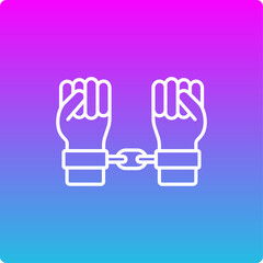 Fototapeta premium Slavery Icon