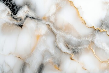 Elegant White and Gold Marble Texture Background for Modern Interior Design and Luxury Decor Projects