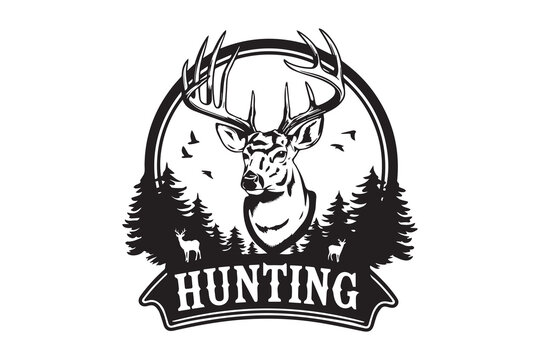 Wilderness Majesty  Deer in the Forest VECTOR