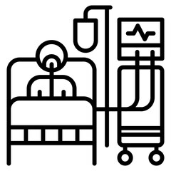 ICU single icon