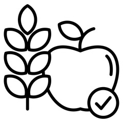 Nutrition single icon