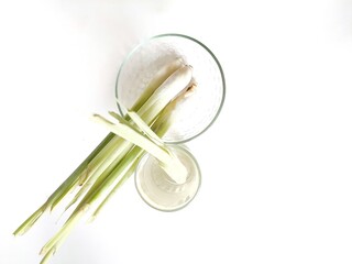 Lemongrass water concoction as a herbal drink