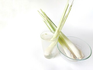 Lemongrass water concoction as a herbal drink