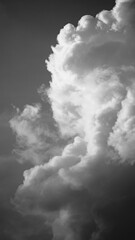 Sunset  Dramatic Clouds Closeup detail