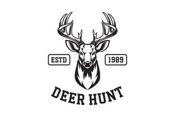 Wilderness Majesty  Deer in the Forest VECTOR