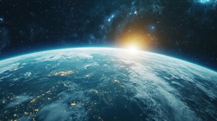 Earthrise From Space
