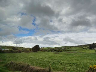 Highland Natural Landscape with Clouds and Sunlight © Studio-M