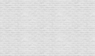 Brick wall texture. White brick building wall. White brick wall seamless pattern, texture for kitchen back, interior decoration, plastic panel, building outdoor design. Interior of a modern loft. 