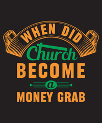 Christian T Shirt Design  Templates EPS typography print , Christian typography t shirt design template vector image