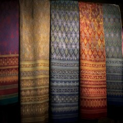 Elegant Thai Silk Patterns