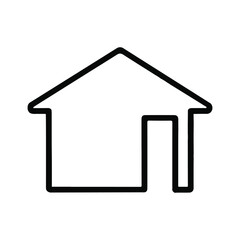 Home icon. Web homepage symbol. Vector set of house thin line icons. House icons. Home Real estate icon collection Real estate. vector website sign, house, web, symbol