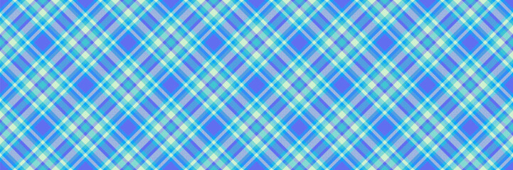Antique seamless pattern plaid, perfect tartan fabric texture. Cute background vector check textile in light and blue colors.