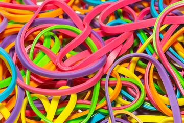 colorfull rubber band 