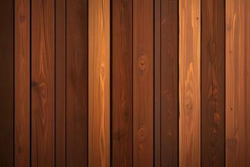 Obraz premium Dark Brown Wood Texture, Vertical Wooden Planks Background