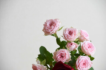 ピンク系の花束