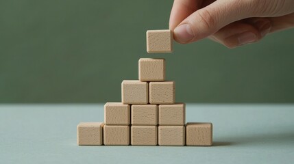 Building Blocks Pyramid: Growth, Construction, and Success