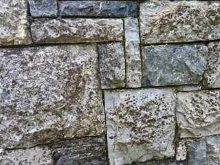 Rectangle Brickwork Pattern on Road Surface