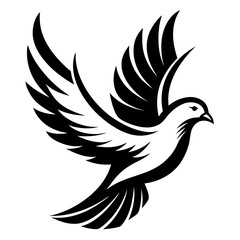 Obraz premium Mourning Dove silhouette