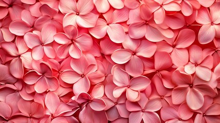 Obraz premium A delicate collection of pink petals, creating a soft and romantic floral background.